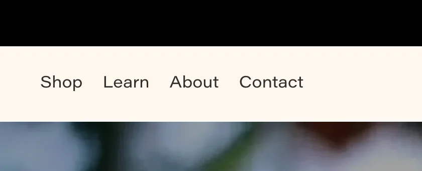 Before: after pressing Tab: nothing appears