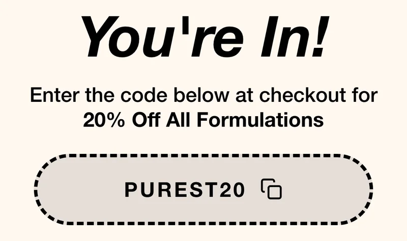 After: the code is back